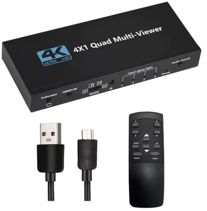 Inteligentny przełącznik HDMI 4K dla wielu urządzeń
